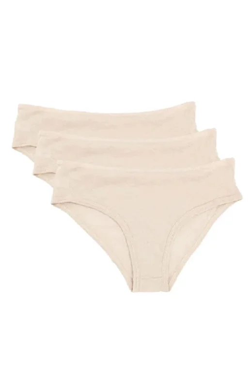 Weekend Deals That Dazzle Galia Organic Pima Cotton Hipster 3 Pack