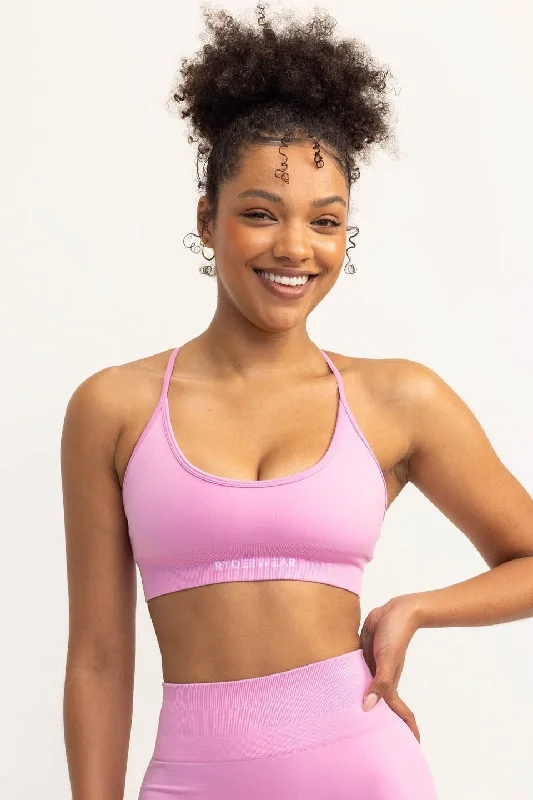 Don't Miss Out Lift 2.0 Seamless Sports Bra | Musk Pink
