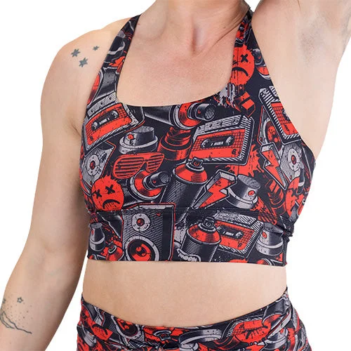 Shop and Save Longline Bra | Graffiti