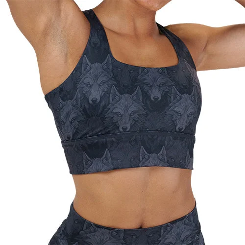 Grand Opening Sale Longline Bra | Shadow Wolves