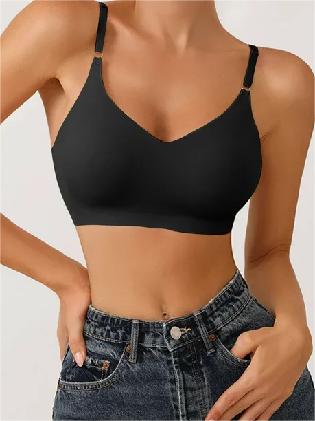 Big Savings Low Back Seamless Push-up Wireless Bra