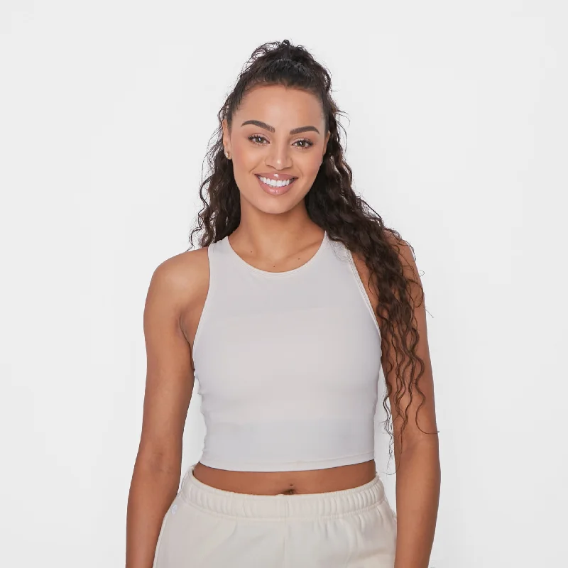 Season Finale Sale Malibu Crop Top - Jet Stream