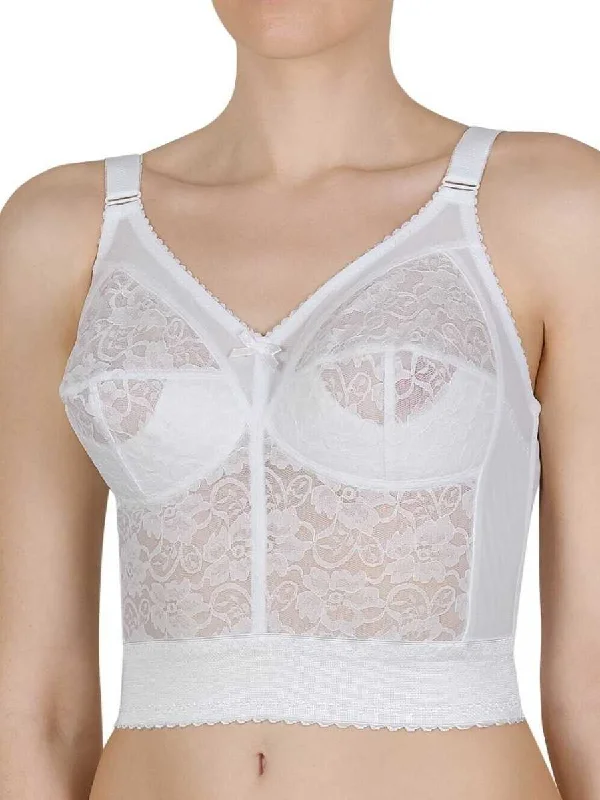YEAR-End Sale Longline Bra - White