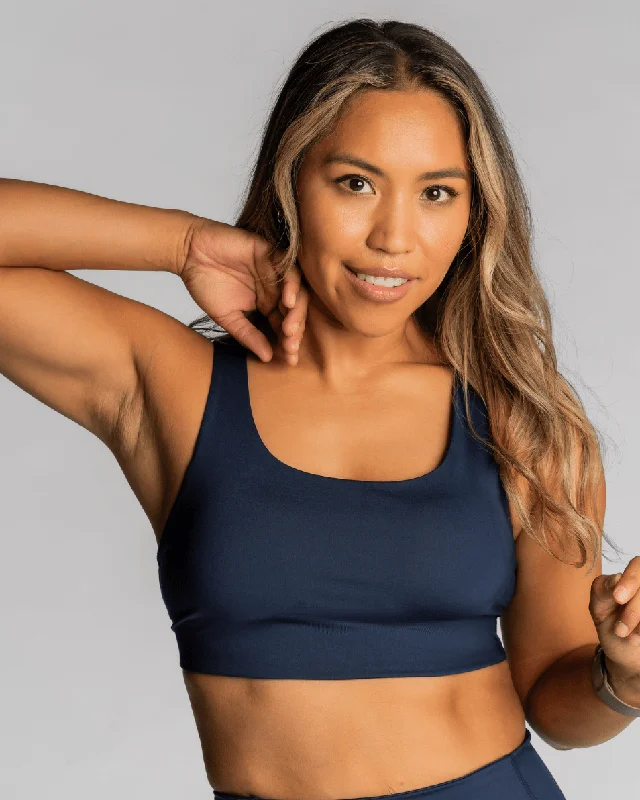 Daily Special Off The Hook Bra – Night Swim Navy