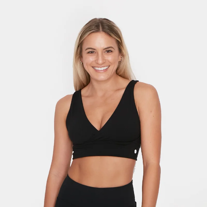 Price Buster 4-in-1 Salutation Sports Bra - Black - FINAL SALE