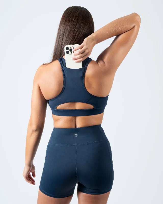 Customer Appreciation Sale Lux Sarah Sports Bra - Navy