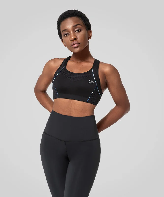 Weekend Wonders Await! Sculpt Racerback Line Padded Running Bra | Women's High Support Sports Bra