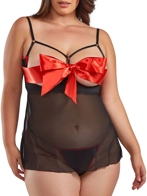 Price Buster Women's Seraphina Plus Size Babydoll