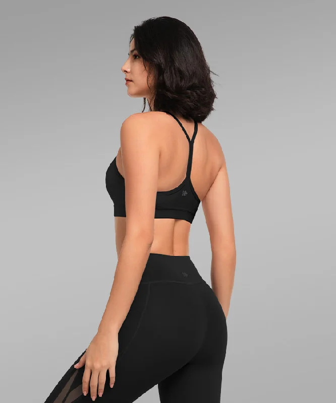Markdown Sale Anywhere Scoop Neckline Strappy Padded Yoga Bra | Women's Light Support Sports Bra Markdown Sale Anywhere Scoop Neckline Strappy Padded Yoga Bra | Women's Light Support Sports Bra