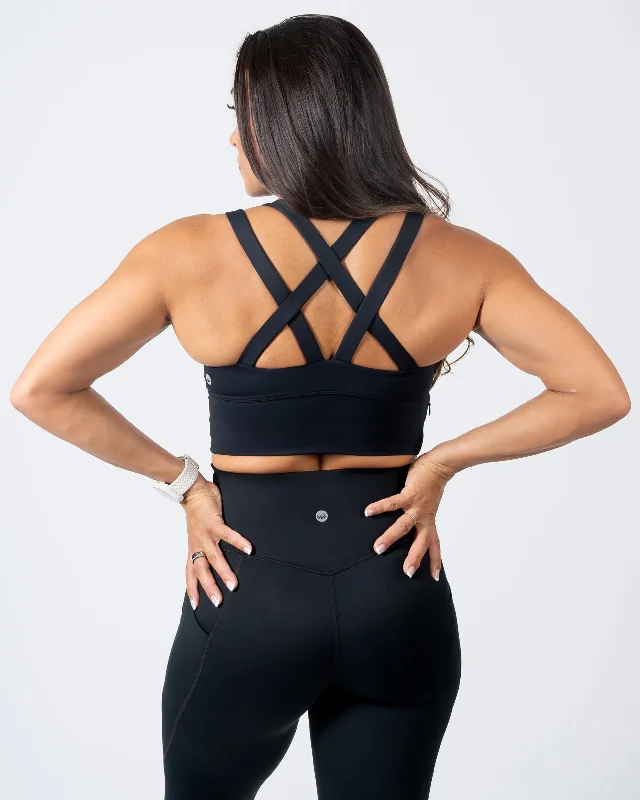 Special Discount Sierra Sports Bra - Black
