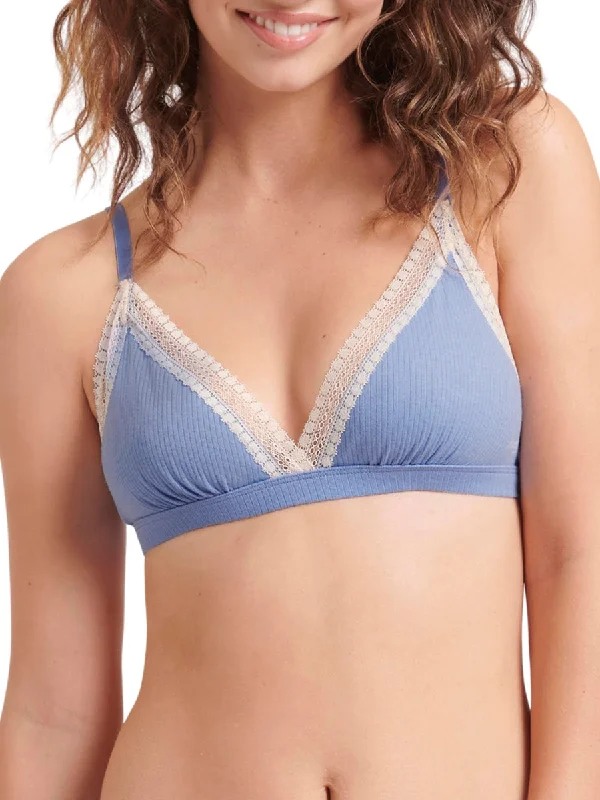 Hurry Up GO Ribbed Bralette