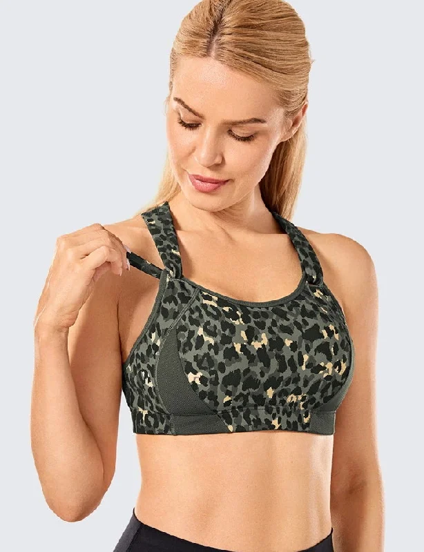 Deep Savings Front Adjustable High Impact Running Sports Bra A214
