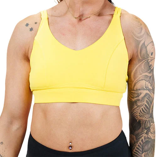 Inventory Reduction Vitality Bra | Yellow
