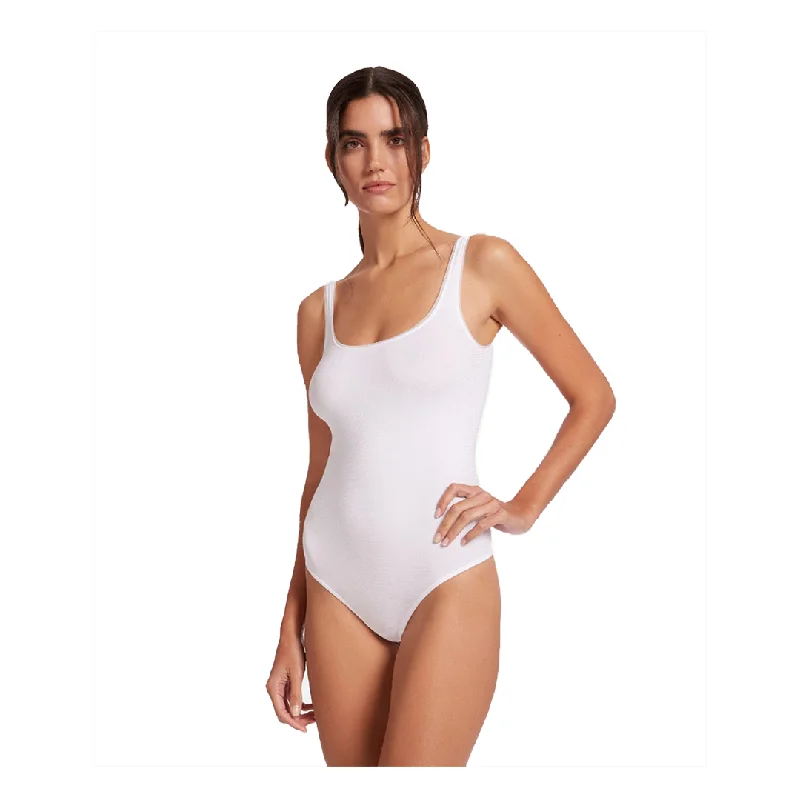 Special Price Wolford Jamaika String White Body