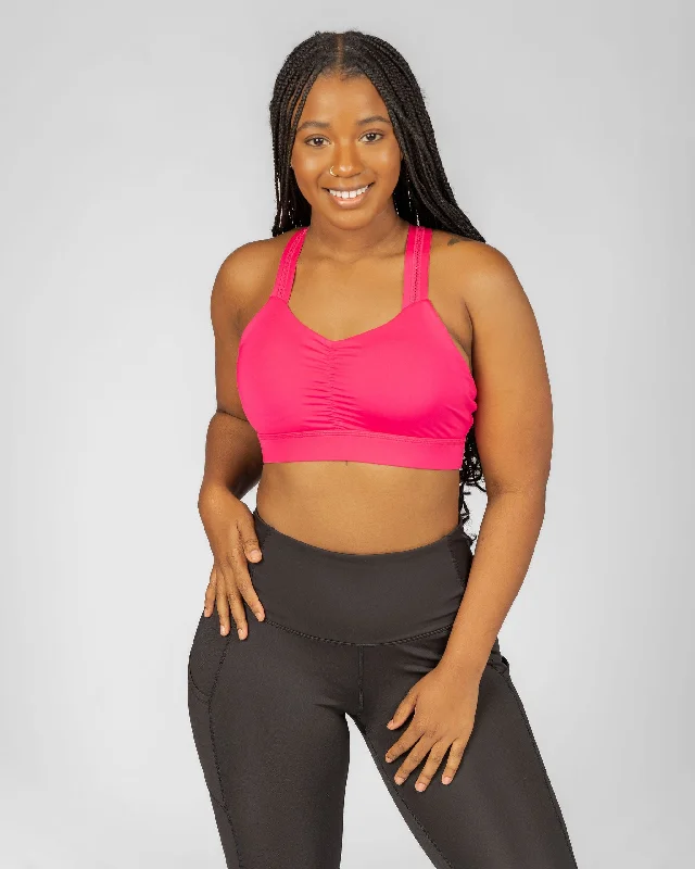 Special Price Y-Back Bra – Battle Cry Pink
