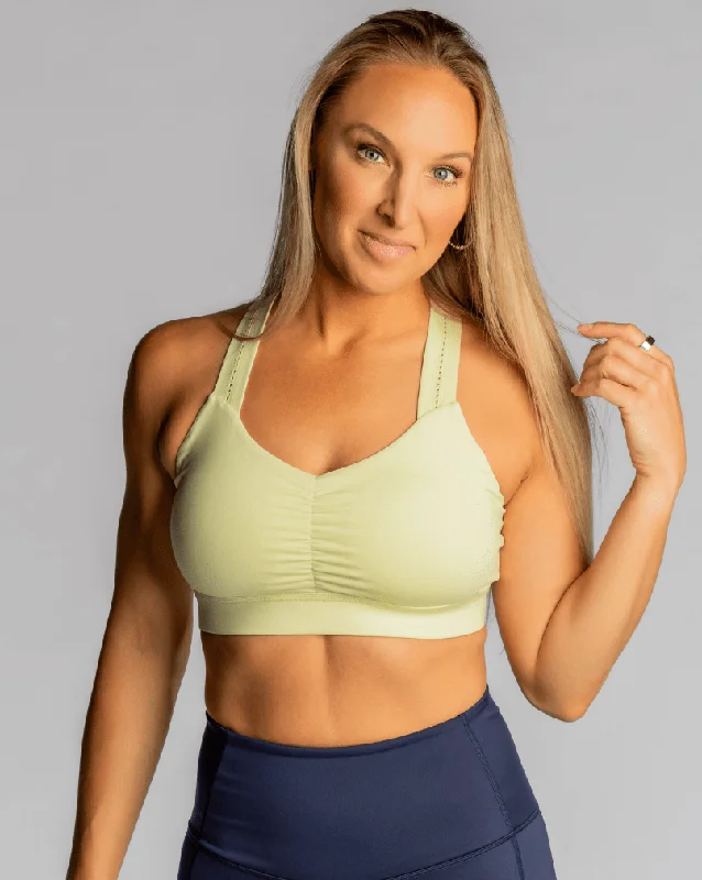 Weekend-Only Price Drops Y-Back Bra – Citron